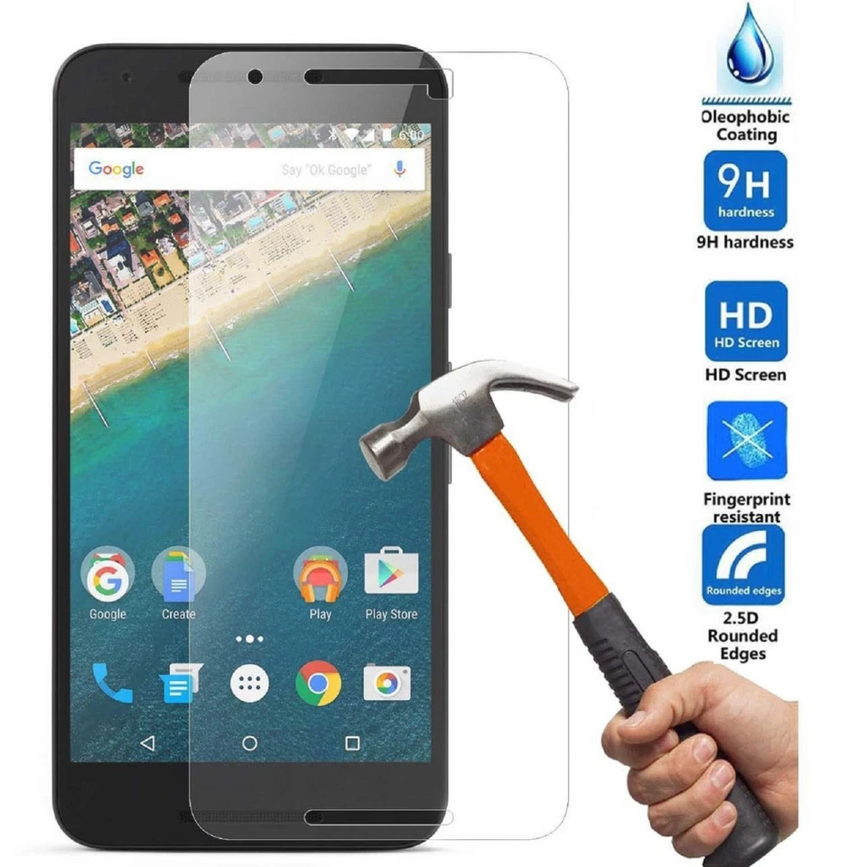 9H ультра прозрачный закаленное стекло протектор экрана для HUAWEI GOOGLE NEXUS 6P США - Изображение 2 из 4