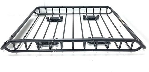 MaxxHaul 70115 Universal Steel Roof Rack Car Top Cargo Carrier Basket 150 lb - Picture 2 of 6