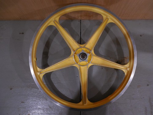 Set cerchi ruota Lester Mag Bendix 76 vecchia scuola 20" bicicletta BMX - Foto 5 di 8