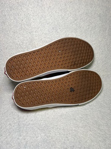 Vans Off The Wall Slip On Checkerboard Skateschuhe rot blau gelb Größe 7,5 - Bild 7 von 9