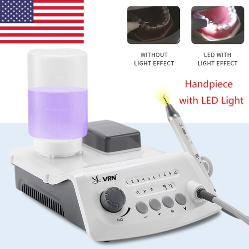 Dental Digital Control Ultraschall Scaler mit LED Handstück Spitzen Flaschen VRN-A8 - Bild 8 von 21
