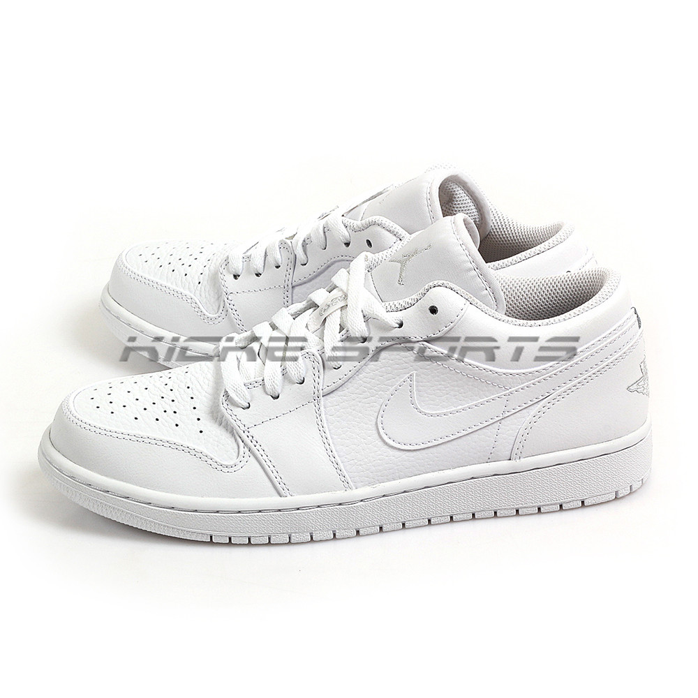 Nike Air Jordan 1 Low White/Pure Platinum-White Sportstyle Sneakers 553558-109 Scarpe classiche da uomo Nike Air Jordan 1 Low White/Pure Platinum-White Sportstyle Sneakers 553558-109 Scarpe classiche da uomo