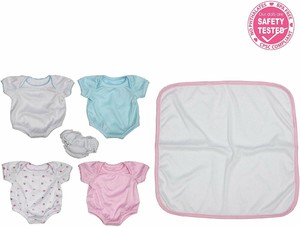 JC-Toys-for-Keeps-La-Newborn-Outfit-Gift-Set-for-15-17-034-Dolls-6-Pieces-New