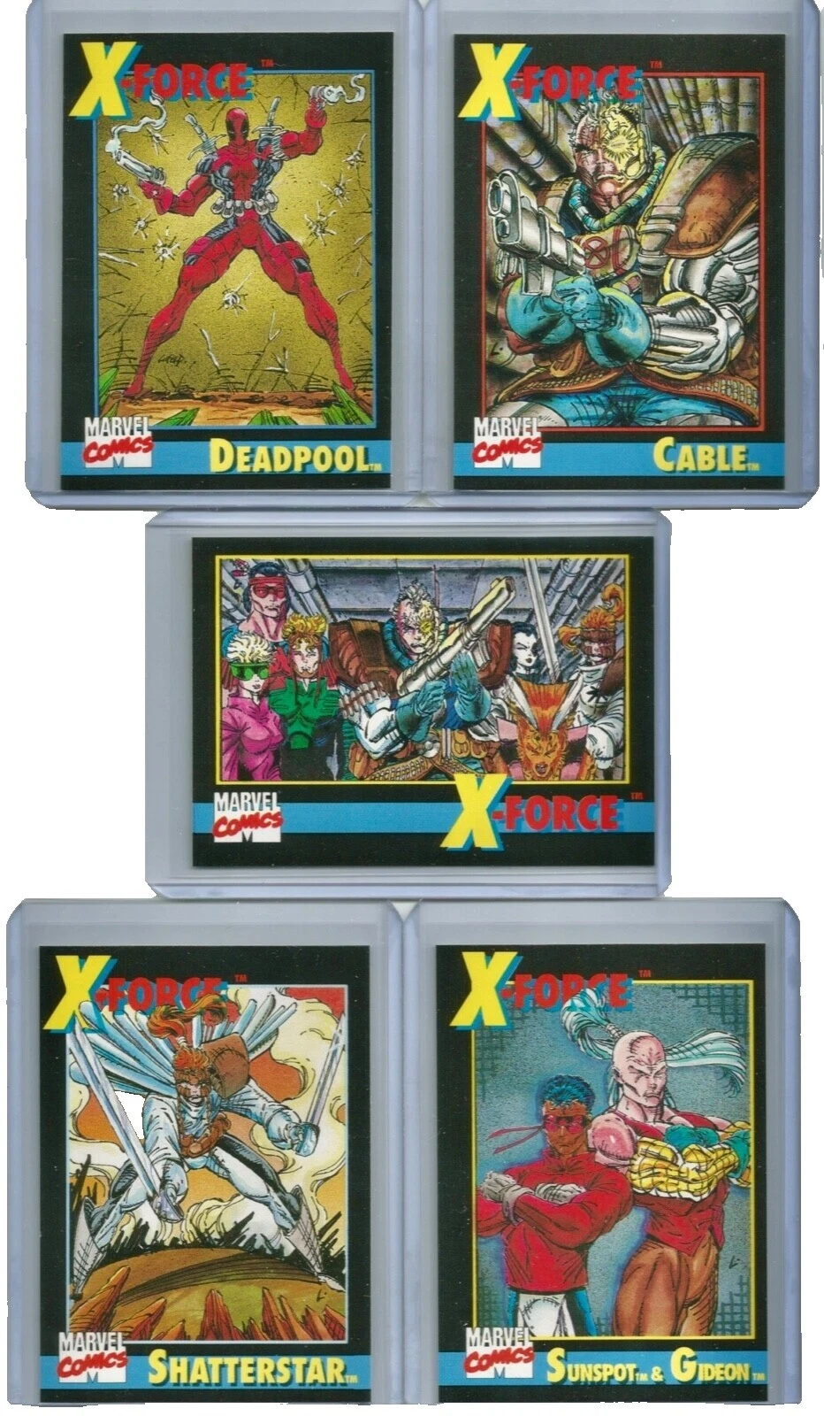 Juegos de tarjetas intercambiables de Impel Acción Coleccionable