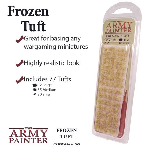 The Army Painter Battlefields Tufts & Scenics Wargames, Model Railway & Dioramas - Picture 18 of 45