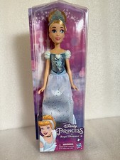 Disney Princess Cinderella Royal Shimmer Doll With Crown New