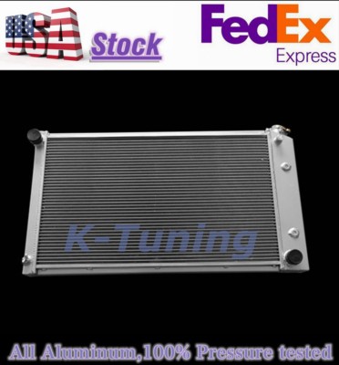 KKS MOTORSPORTS 3 ROW ALUMINUM RADIATOR 75 75 77 78 FORD MUSTANG II V8
