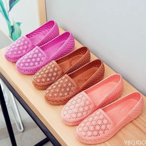 Flats Shoes Women Hollow Out Slip on Casual Nurse Shoes Summer Loafers Female... - Picture 5 of 5