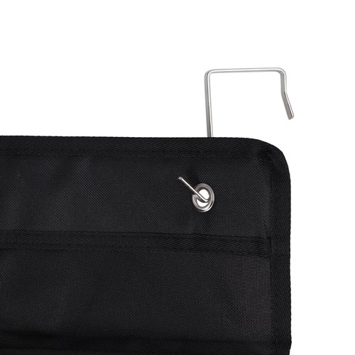 Organizzatore file da parete da appendere supporto cartella carta lettera 10 tasche portaoggetti - Foto 8 di 12