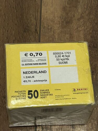 Panini Frozen Sticker Box 50 Sealed Packs - Picture 2 of 2