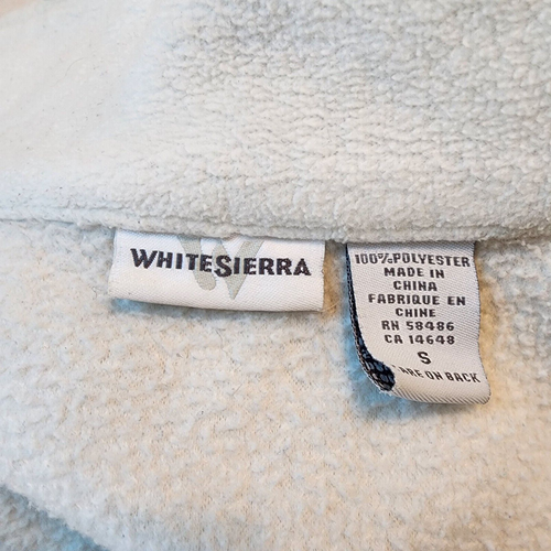 WHITE SIERRA Think Outside white fleece jacket- size S - Picture 6 of 6