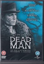 DEAD MAN DVD Johnny Depp Gary Farmer Jim Jarmusch R2 Movie Film UK NEW SEALED