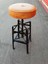 rare antique industrial drafting springs suspended stool