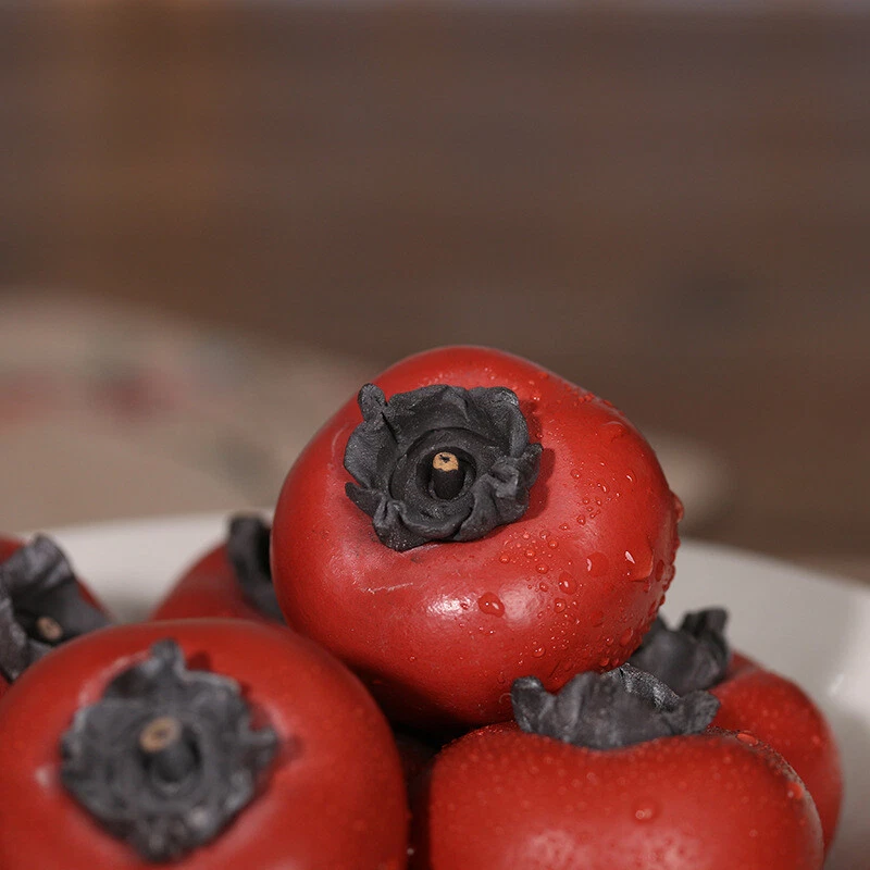 Un caqui té mascota real Yixing Zisha té creativo juego casa decoración regalo Foto 4 de 4