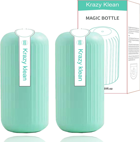 2 Pcs Krazy Klean Pro Toilet Cleaner Easy-to-Use for Fresh Clean Toilets NEW - Picture 9 of 11