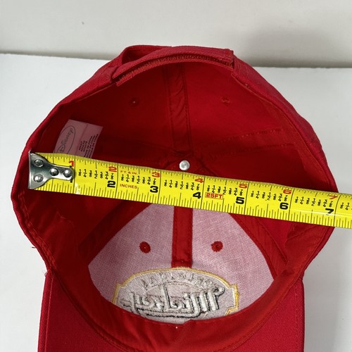 Disney Store Mickey Mouse Hat Adult Red Embroidered Patch Adjustable Hook Loop - Picture 7 of 8