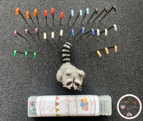 Heidifeathers® 30 x Mixed Felting Needles 'Super Mix' Tri, Star, Reverse,Twisted - Picture 1 of 12