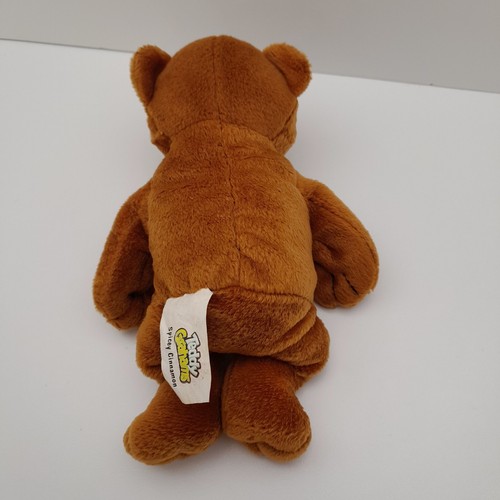 Teddy Grahams Spicey Cinnamon Bear Plush 7 inch Stuffed Animal Toy Promo Vintage - Picture 7 of 8