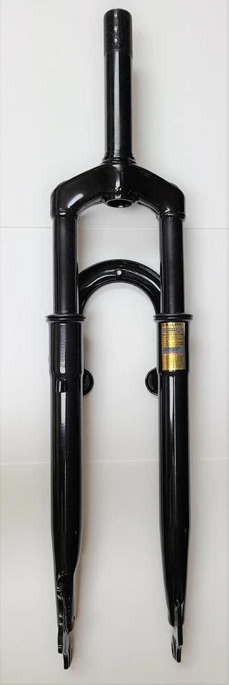 Lot of 8 - New Bicycle Suspension Fork, both Disc & Caliper brake mounts, Black - Image 3 of 4