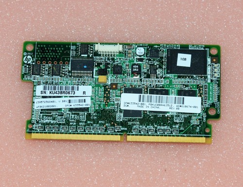 633542-001 610674-001 HP 1GB FLASH BACKED MEMORY P420 P421 FBWC +Battery - Zdjęcie 2 z 4