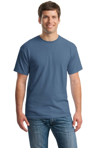 Gildan G500 Mens Short Sleeve Heavy Cotton Crew Neck Stylish Solid Plain T-Shirt - Picture 35 of 70