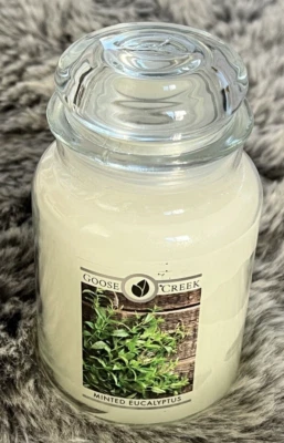 Duftkerze Glas GOOSE CREEK Minted Eucalyptus - Bild 1 von 3