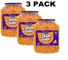 Utz Cheese Balls, 23 oz Barrel (3 Jars)
