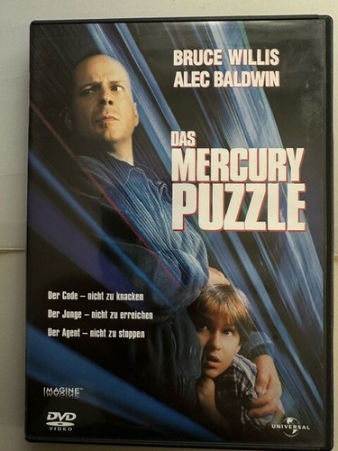 Das Mercury - Puzzle (DVD -  Bruce Willis & Alex Baldwin) sehr gut ! neuwertig - Bild 1 von 2