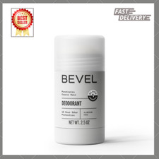 Bevel Deodorant for Men with Coconut Oil and Shea Butter, Aluminum Free, No Str