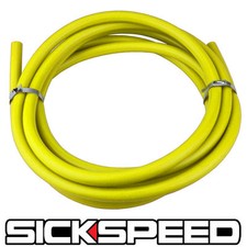 3 Meters Yellow Silicone Hose For High Temp Vacuum Engine Bay Dress Up 8mm Air D