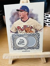 RHYS HOSKINS PHILADELPHIA PHILLIES 2019 TOPPS A&G GAME USED JERSEY CARD FSRB-RH