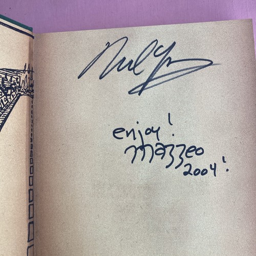 Neil Young / Greendale 1st Edition 2004 James mazzeo Illustrated Signed By Both - Picture 2 of 8