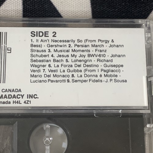 World Famous Masterpieces Sampler  [Cassette] New And Sealed - Picture 4 of 5