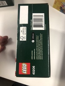 Lego Christmas Santa Claus SEASONAL 40206 Legos 155 Pieces NISB RETIRED *RARE*