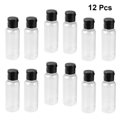 #ad #ad 12 Pcs Empty Lotion Cosmetic Bottles Travel Shampoo Container