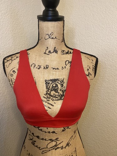 Victoria's Secret ungefütterte weiche BRALETTE klein rot - EUC - Bild 2 von 12