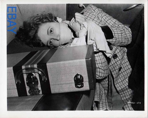 Allene Roberts bound and gagged VINTAGE Photo Union Station