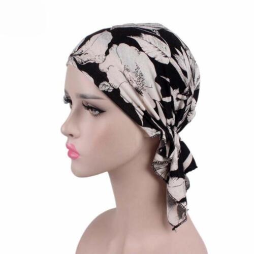 *Frauen-Krebs-Hut Chemo-Mütze Haarausfall Muslimisches Kopftuch Turban ≌ - Bild 25 von 37