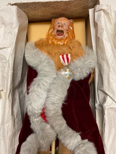 Franklin Heirloom Dolls Wizard Of Oz Cowardly Lion Doll 20" w/Tag 1986 - Picture 2 of 7