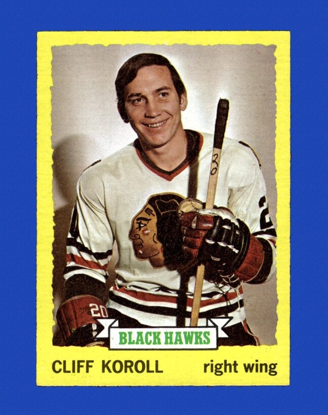 1973-74 Topps Set-Break # 28 Cliff Koroll NM-MT OR BETTER *GMCARDS*