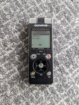 Olympus DM-670 Digital Voice Recorder Diktiergerät interner Kartenslot Home Office 