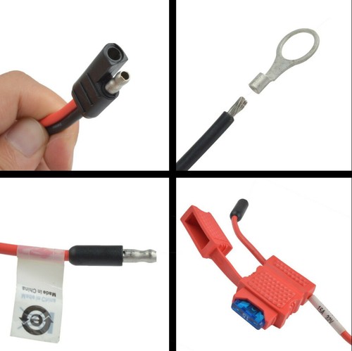 Lot10 HKN4137A Power Cable For XTL5000 PM400 XPR4550 CM300 CDM1250 Mobile Radio - Picture 3 of 7