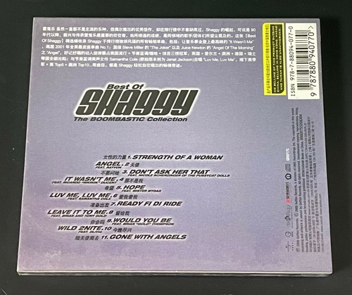 Best Of Shaggy The Boombastic Collection China Edition CD Cover Promo Sticker - Bild 2 von 2