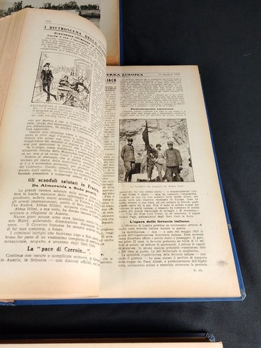 LA GUERRA EUROPEA Mercatali Sonzogno 9 VOLUMI 1915-1918 - Bild 7 von 17