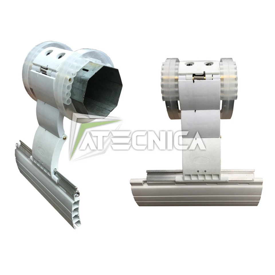 ATECNICA BLOCCO DI SICUREZZA ANTISOLLEVAMENTO TAPPARELLE CON ASSE 60 STAFFA DI BLOCCAGGIO