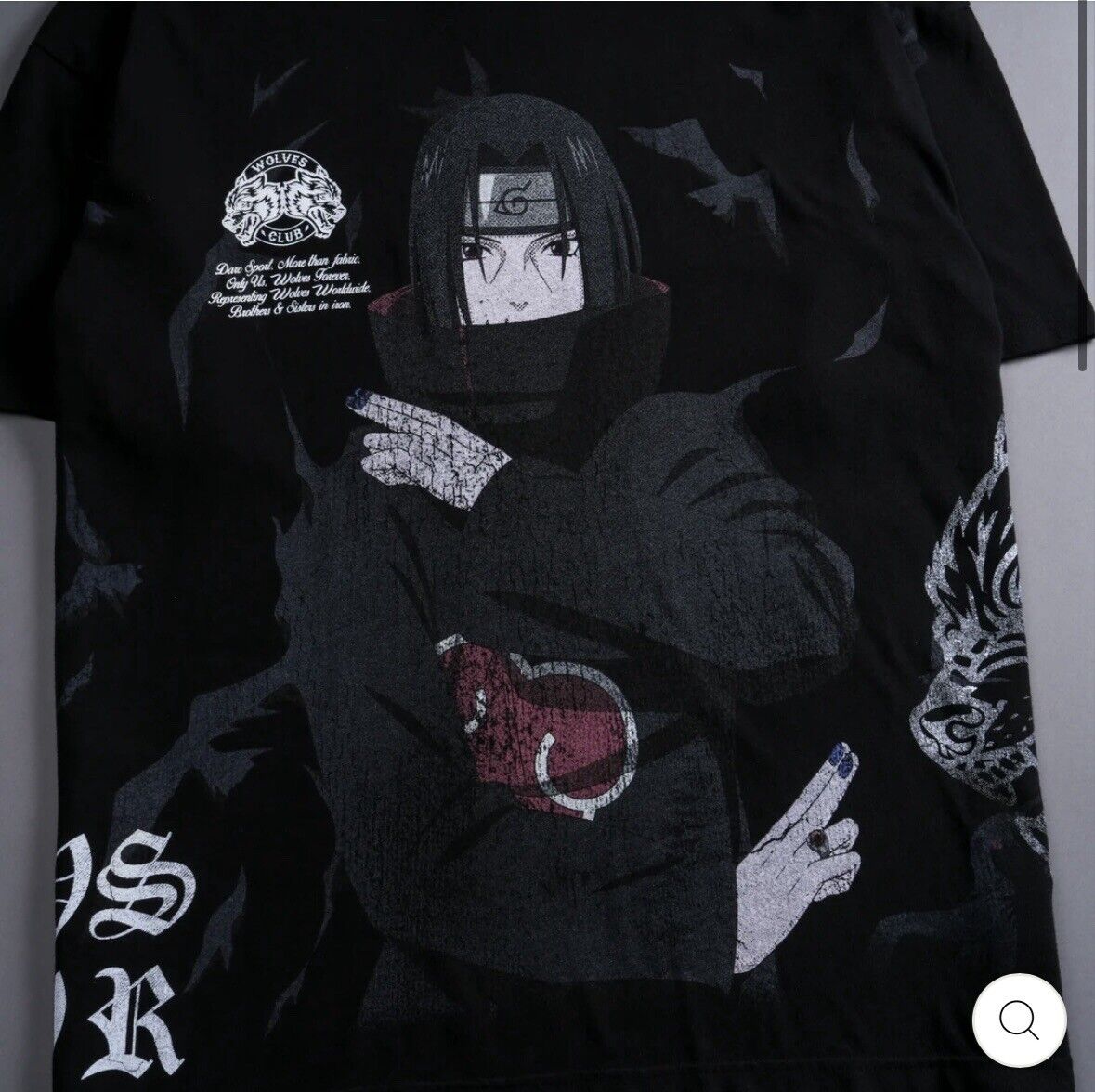 第一ネット Darc Sport 着けよ BELIEVE NARUTO ENERGY SIDE OVERSIZED TEE Lサイズ