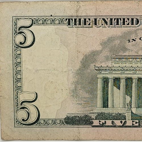 007 James Bond fantasia numero di serie banconota da cinque dollari MF00073345E viaggio 0s coppia 3s - Foto 7 di 8