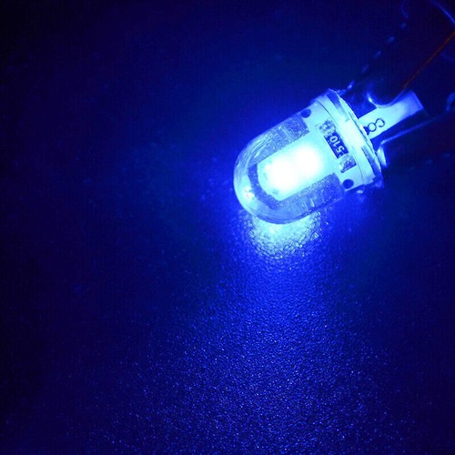 20pcs T10 194 168 W5W COB LED Auto License Plate Dome Map Light Bulb Blue . - Picture 2 of 7