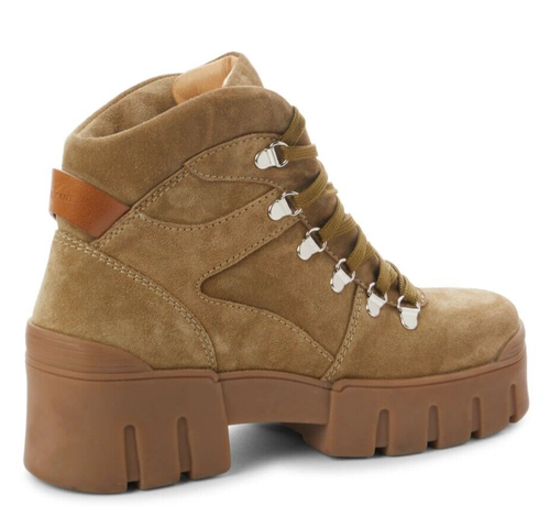 Isabel Marant Mealie Womens Hiker Chunky Platform Boot Taupe Suede EU 40 / US 10 - Picture 2 of 6