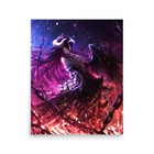 Albedo from Overlord Dark Matte Paper Poster